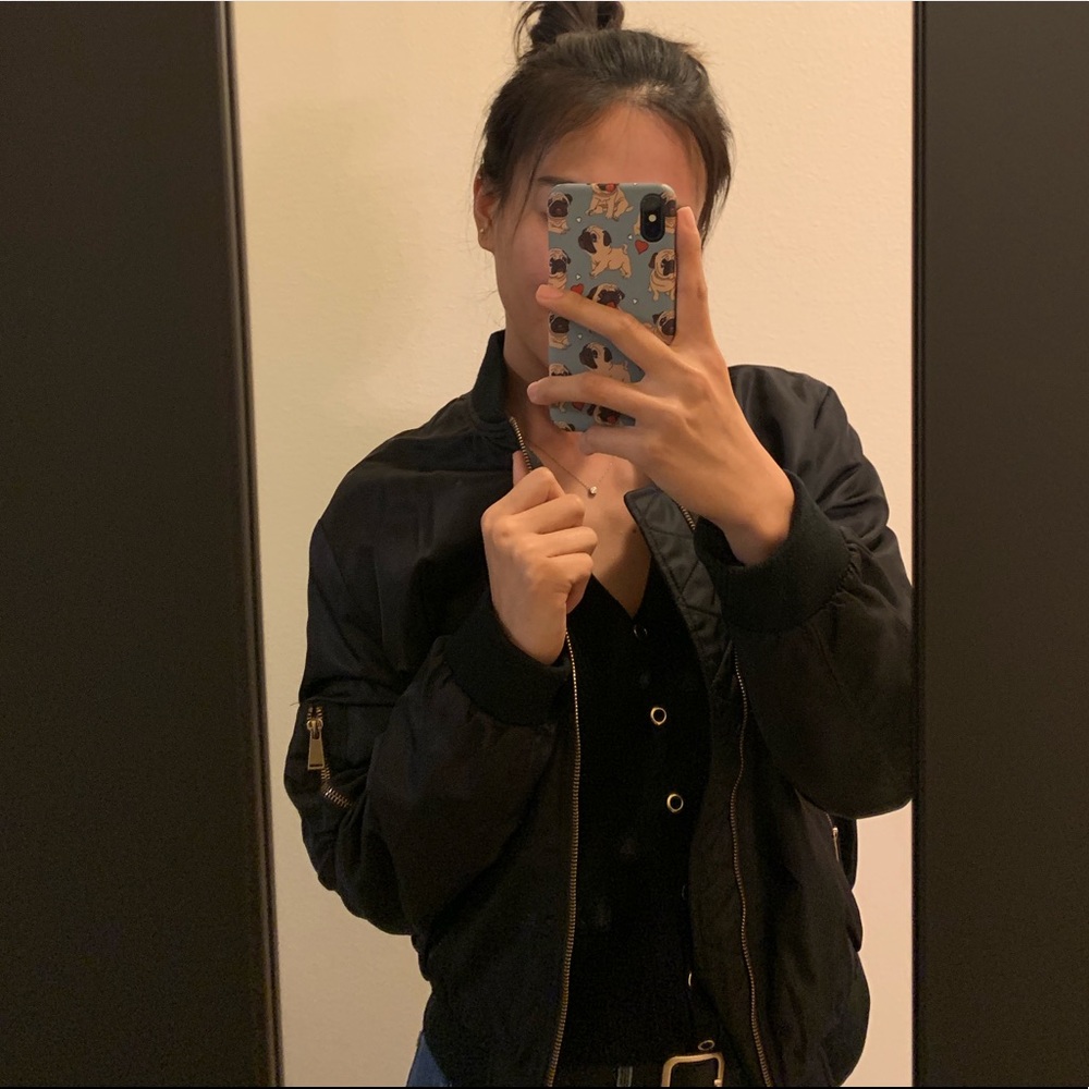 Zara bomber jacket